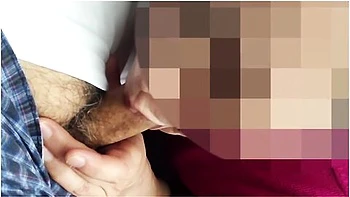 年の差カッフル　車中てたまらすフェラこっくん