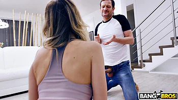 Pervy Stepdad's Lucky Encounter