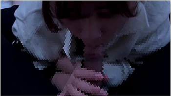 Massive Ejaculation By Her Too-good Blowjob With A Pent-up Libido!