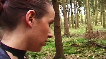 Busty cougar gets submissive