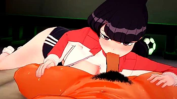 Komi-san before graduation