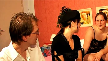 Gina Sucks While Sabine N Takes First Anal