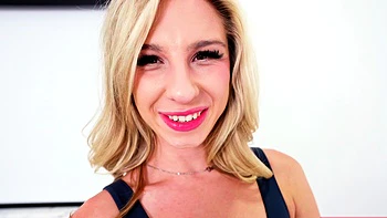 POV Casting Skinny Blonde Amateur Cheerleader Kait 60FPS