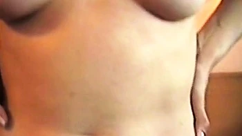 Shaved European MILF's Amateur Striptease and Masturbation