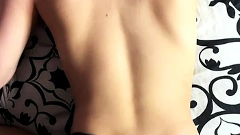 Hot real amateur brunette gives her boyfriend a POV blowjob