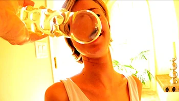 Blonde Teen Solo Masturbation