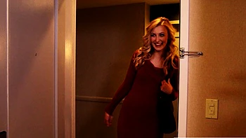 Blonde amateur milf does anal on pov camera 21