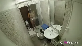 Brunette Arab teen enjoys a DOBLE VAGINAL she won't forget