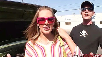 Big Booty Teen 18+ Stretched By Thick Black Dick