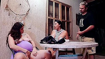 Pregnant Laitna Girl And Her Bestie Gets Their Breasts Milked And Their Holes Fucked