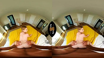 Grilfriend sister: Blowjob, Doggy  Cowgirl VR Porn