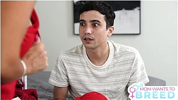 Dirty Talking Milf Begs For Stepsons Cum To Fill Her Pussy - Sandy Love