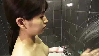 Mao is 20 years old with a big fat belly - Pregnant - Preggo - MUST SEE - Japanese girl casting couch interview with mommy - Creampie fucking ending pt 3