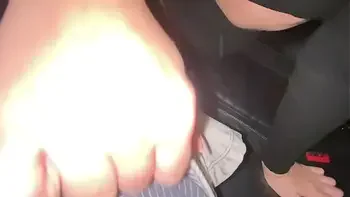 Cheat my husband with his driver after Shopping in the Mall - Cock2squirt