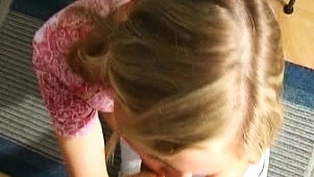Amateur Blonde Blowjob CIM