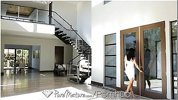 Horny Gf Filled Up With Cum After Work Party With Alana Cruise And Kyle Mason