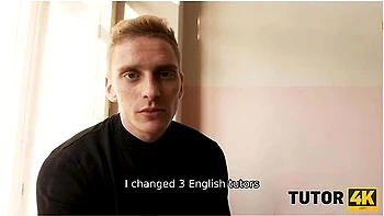 Tanya Foxxx And Martin Spell - English Teacher With Big Boobs Calms Down When Gets Studs Cock