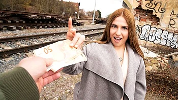 Impressive sex in the cowgirl pose with a long-legged model Haizea Diamond