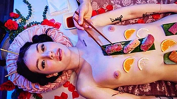 Cutie with big ass Matty Mila Perez drilled by two huge cocks