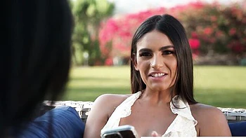 Delightful Isa Bella and Laynee James at foot porn action