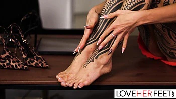 Love Her Feet featuring David Perry's hd action