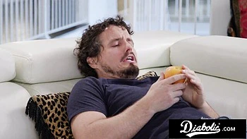 Lissome Skylar Snow and Robby Echo's cowgirl xxx