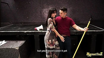 Mamacitaz featuring Molly C.'s natural tits sex