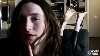 Caramel's interracial anal movie by Grooby Girls