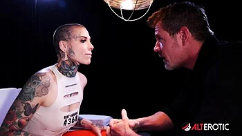 Glamorous Jason Sarcinelli's pierced nipples video