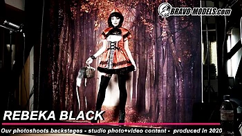 Watch steamy Rebeka Black's porn