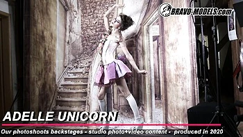 Magnificent Adelle Unicorn and Adelle's tudio dirt