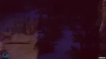 Horny co-worker creampied after working