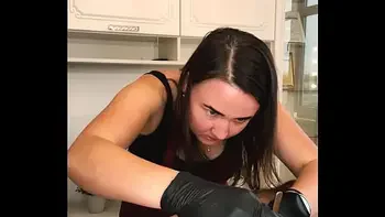 While studying with SugarNadya the client powerfully ejaculated, the student saw a powerful cumshot