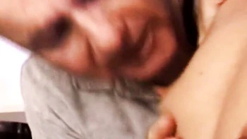 Facial porn with so hot minx from Screw My Wife Club