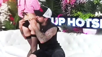 Nade Nasty and Breezy Bri's deep throat smut by Hookup Hotshot