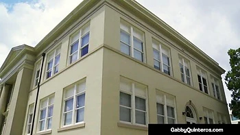 Gabby's sucking dick clip