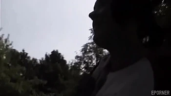 Chubby Milf Masturbated Her Tiny Cunt Naked Outdoor