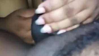 Hot Wife Sucking My Piercing Cock