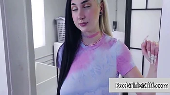 Stepsisters Big Boobs Get A Facial Load In This Hot Pov Blowjob