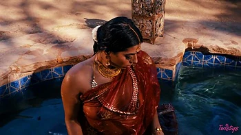 Jasmine Sherni In The Moonlit Waters Embrace Awakens Sensual Passions With Graceful Allure