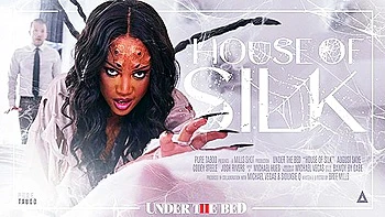 August Skye - Two Guys And Horny Ebony Milf