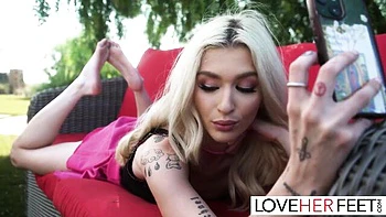 Emma Rosie's feet worship sex by Love Her Feet