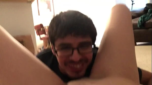 Nerdy Virgin Boy Eats Out His Lesbian Neighbor