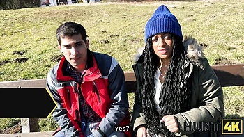 Stanley Johnson and Vicky Menage's pornstar scene by Hunt4k