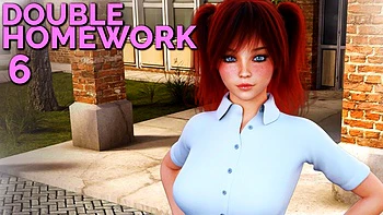 DOUBLE HOMEWORK 06  PC GAMEPLAY HD: Big Tits, Big Ass  Pov Porn