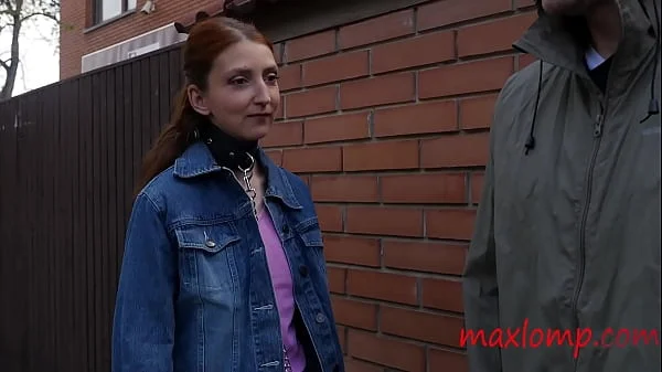 Skinny Redhead Obeys Her Cruel Master