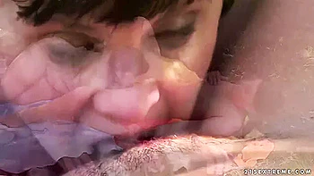 Lesbian Granny Margot Hot Outdoor Sex