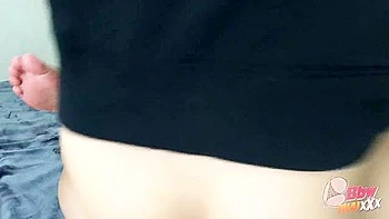 Horny Asian Milf Fucked & Creampied Twice