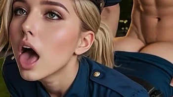 Blonde Pro Sucks, Fucks & Shoots Cum - Part 2