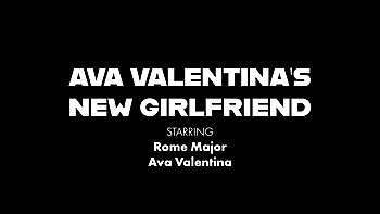 Ava Valentina’s New Tattooed Girlfriend Sucks Cock